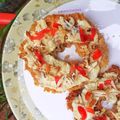 Rinki Sinha's cooksnap of when they made Ghevar/Ghewar.
