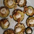 El cooksnap de Eva cuando hizo Carpaccio de calabacín, con feta y nueces.