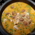 El cooksnap de Carlos cuando hizo Patatas con guisantes.