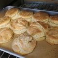 Beatrice Ríos Ramírez's cooksnap of when they made Popeye’s Biscuits.