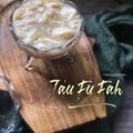 Cooksnap Salina Jalaludin semasa beliau membuat Tau fu fa (soya dan susu).