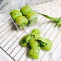 Cooksnap dari Dita | IG: @dtndy untuk resep Pandan Button Cookies