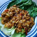 Cooksnap dari Berlianti untuk resep Pokcoy Siram Ayam Cincang