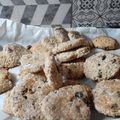 El cooksnap de chuna cuando hizo Galletitas integrales con avena,miel y chocolate amargo🍪.