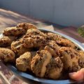 El cooksnap de Paula Sello cuando hizo Cookies con chips.