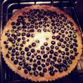 El cooksnap de Andrea cuando hizo Kuchen de berries del EDU.