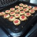 Cooksnap dari isye nurtawati untuk resep Strawberry thumbprint cookies
