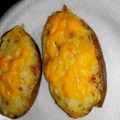 Kema Nicole's cooksnap of when they made Twice baked potatoes.