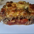 El cooksnap de Sueli 🇦🇷 cuando hizo Tomates con huevos, cebollas y atún con costra de queso.