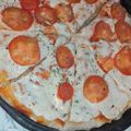 El cooksnap de Key Leon cuando hizo Pizza Vegetariana.