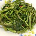 Yoshio Chou 的 🇹🇭【在地食材】泰式蝦醬空心菜 cooksnap