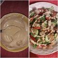 El cooksnap de Esther Soto cuando hizo Aderezo emergente para botanas.