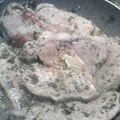 El cooksnap de Guerreras Carabali Escobar cuando hizo Lomo al ajillo.