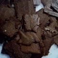 Cooksnap dari zalikazhafira untuk resep Rosania - Keripik Coklat / Keripik Brownies