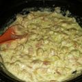 El cooksnap de Juan cuando hizo Salsa blanca al champignon.
