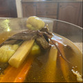 Eszter Asztalos Cooksnap-ja, amikor elkészítette a(z) Marha ütős marhahúsleves kljockival receptet.