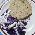 El cooksnap de Soledad Bosch cuando hizo Hamburguesas de mijo y garbanzos.