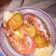 El cooksnap de Imelda cuando hizo Panga con langostinos en papillote.
