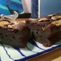 KURAPICO 的 懶人一盆到底！超濃郁～香蕉巧克力布朗尼 cooksnap