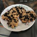 El cooksnap de Jorge Alvarez cuando hizo Galletas de avena y mantequilla de maní con chips de choco.
