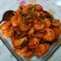 Cooksnap dari Novi Ta Eka untuk resep Udang pedas manis