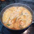 El cooksnap de maria dolores molina cuando hizo Merluza en salsa marinera.