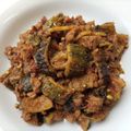 Anamta Azeem's cooksnap of when they made Karele Qeema.