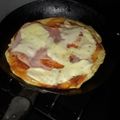 El cooksnap de Vivian Weber cuando hizo Pizza a la sartén.