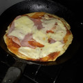 El cooksnap de Vivian Weber cuando hizo Pizza a la sartén.