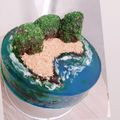 Cooksnap dari Sarah dwiA untuk resep Island Cake (Ocean Cake) agar2