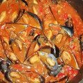 El cooksnap de Myriam Martínez cuando hizo Mejillones a la marinera.
