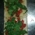 gypsyrose82's cooksnap of when they made BLT Pizza.