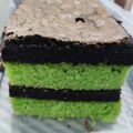 Cooksnap dari Diana Lukmana untuk resep Pandan lapis Ketan Hitam