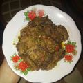 Cooksnap dari Nadia Messi untuk resep 25. Dendeng Lado Hijau