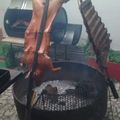 El cooksnap de Juan Francisco Gutierrez Liranzo cuando hizo Asado a la cruz de lechón.