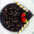 Bansi Chotaliya Chavda's cooksnap of when they made ચોકલેટ કેક (ઘઉંના લોટની)(Chocolate cake recipe in Gujarati).