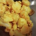 Krishna Sharma's cooksnap of when they made Sukhe aloo.