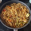 Gerdush Cooksnap-ja, amikor elkészítette a(z) Zöldséges kínai tészta (chow mein) receptet.