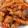 El cooksnap de Irene-Guirao cuando hizo Pasta con berenjenas - Pasta alla Norma.