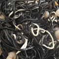 El cooksnap de Juan Rodríguez Sanchez cuando hizo Espaguetis negros con gulas y gambas al ajillo.