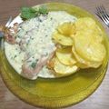 El cooksnap de Nereo Avila cuando hizo Pollo a la suiza con guarnición de papas españolas.