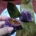Cooksnap dari Lissy Art untuk resep Lapek bugih ubi ungu unti kelapa