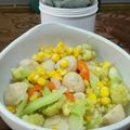 Cooksnap dari ni ketut suriasih untuk resep Tumis Brokoli Bakso Jagung 🌽