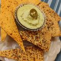 Nikita Choithani's cooksnap of when they made Hummus with lavash.
