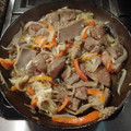 El cooksnap de Ricardo Bancalari cuando hizo Hígado encebollado con arroz blanco.