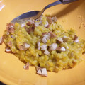 El cooksnap de Belén Casalía cuando hizo Risotto de zapallo.