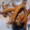El cooksnap de Carla Maldonado cuando hizo Churros perfectos.