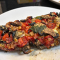 El cooksnap de Marta cuando hizo Berenjenas asadas estilo Italia.
