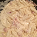El cooksnap de jezaganchillo cuando hizo Macarrones con nata y bacon.