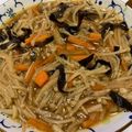 慈慈 的 金針菇炒黑木耳 cooksnap